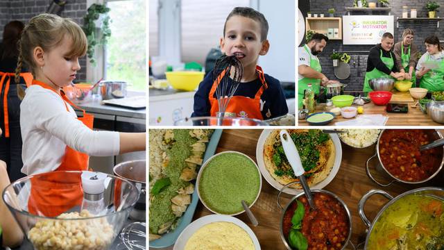Djeca su kuhala zdrave obroke s domaćim chefovima: Za doručak je idealan humus i tortilja čips