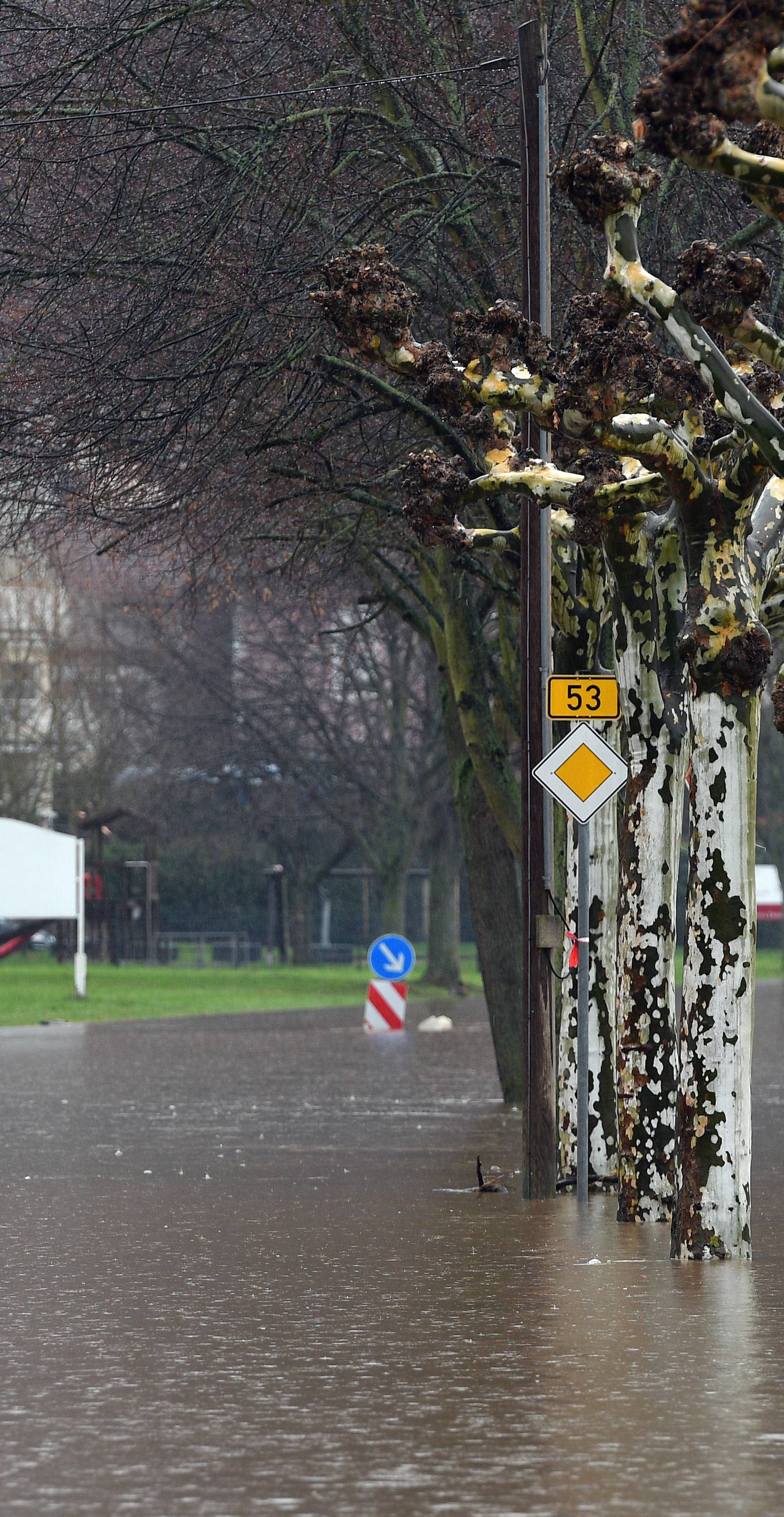 Floodwater in Germany