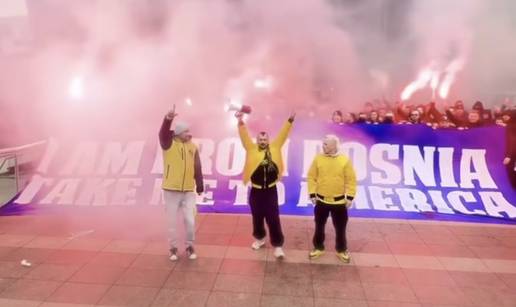 Dubioza kolektiv na stadionu je povela navijanje za Ameriku