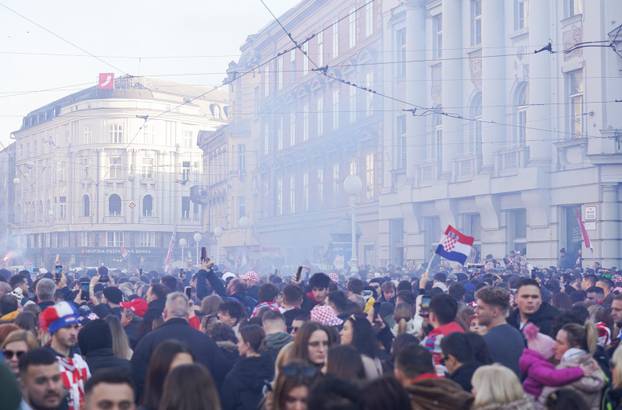 Zagreb: Svečani doček rukometaša nakon osvojenog srebra na Svjetskom prvenstvu
