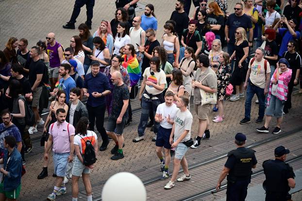 Zagreb: 25. Povorka ponosa LGBTIQ zajednice "Korak po korak, iskorak!"