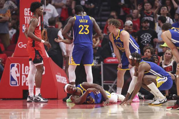 NBA: Playoffs-Golden State Warriors at Houston Rockets