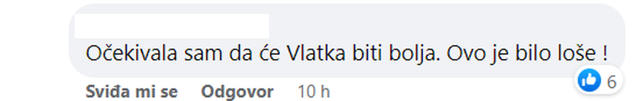 Gledatelji negoduju nakon Vlatkinog ispadanja: 'Ukočena je, ali ima i puno gorih plesača'