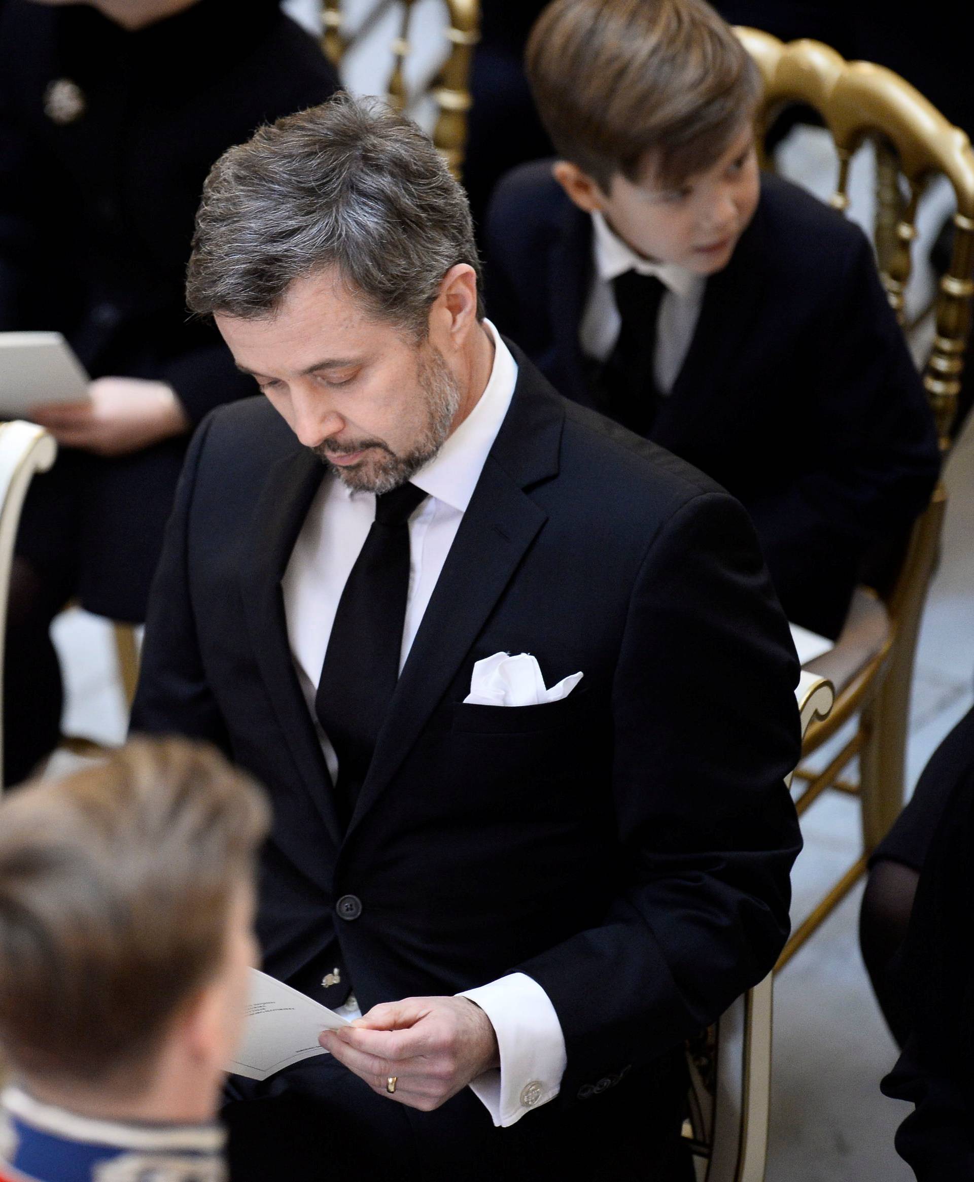 Prince Henrik's funeral in Copenhagen