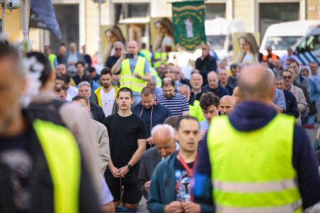 Zagreb: Mu&scaron;ka molitva krunice
