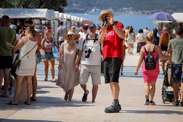 Zadar: Subotnja špica u centru grada