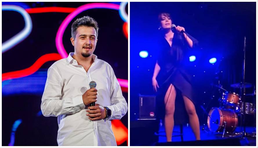 Faris Pinjo bodrio Anu Uršulu Najev na njezinom koncertu