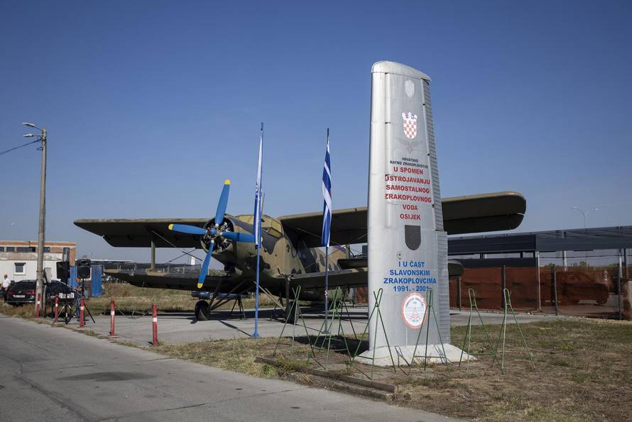 Osijek: Obilježavanje godišnjice osnutka Prvog samostalnog zrakoplovnog voda