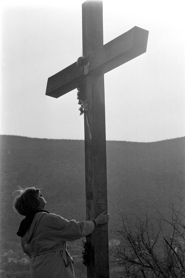 Podbrdo, mjesto ukazanja Gospe u Međugorju, 27.1.1991.