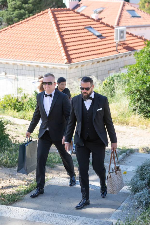 Dubrovnik: Vjenčanje nizozemskog MMA borca Alistair Overeema i njegove zaručnice Sophie na Lovrjencu