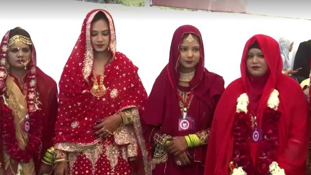 VIDEO Megasvadba u Indiji: 129 parova odjednom se vjenčalo