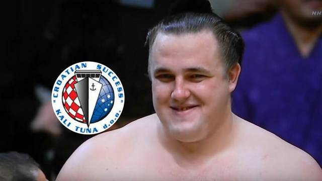 Baruto, div od 180 kg kojem je sponzor hrvatska tvornica tune