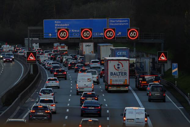 Strike called by the German trade union Verdi in Frankfurt