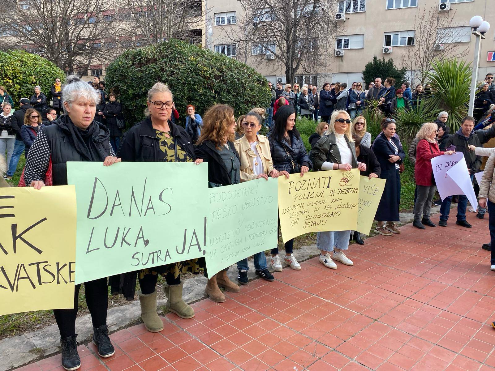 Prosvjed u Splitu zbog ubojstva Luke Bančića: 'On je dijete svih nas, nemojmo zatvarati oči!'