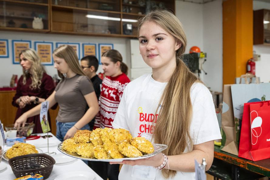 Nova chefica škole: Tena iz Zaboka pripremila povrtne kuglice svojem razredu