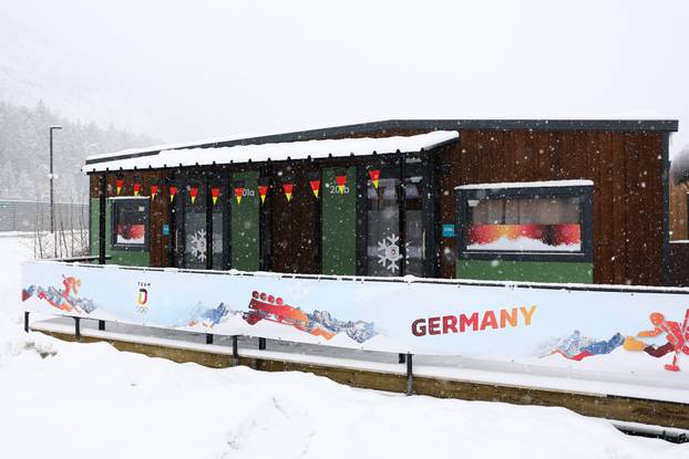 Milano Cortina 2026 Winter Olympics - Press Visit at the Olympic and Paralympic Athletes' Village