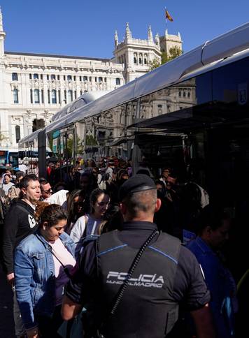 Power outage in Madrid