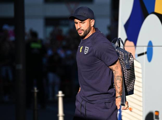 Euro 2024 - Final - England arrive at their hotel in Berlin