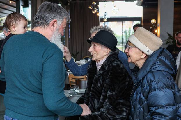 24SATA Proslava 107. rođendana Ivke Brčić, najstarije Zagrepčanke