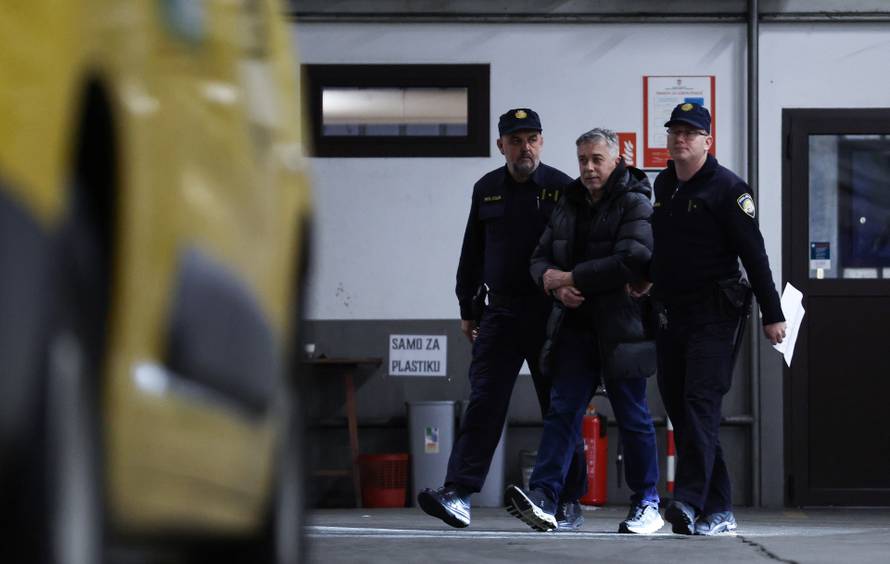 Zagreb: Privođenje osumnjičenih u aferi u Hrvatskom skijaškom savezu 