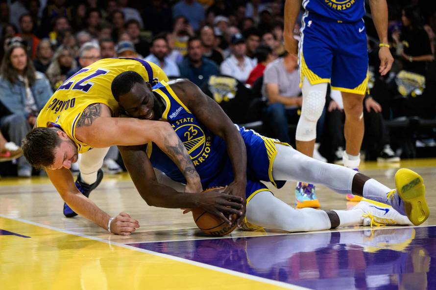 NBA: Golden State Warriors at Los Angeles Lakers