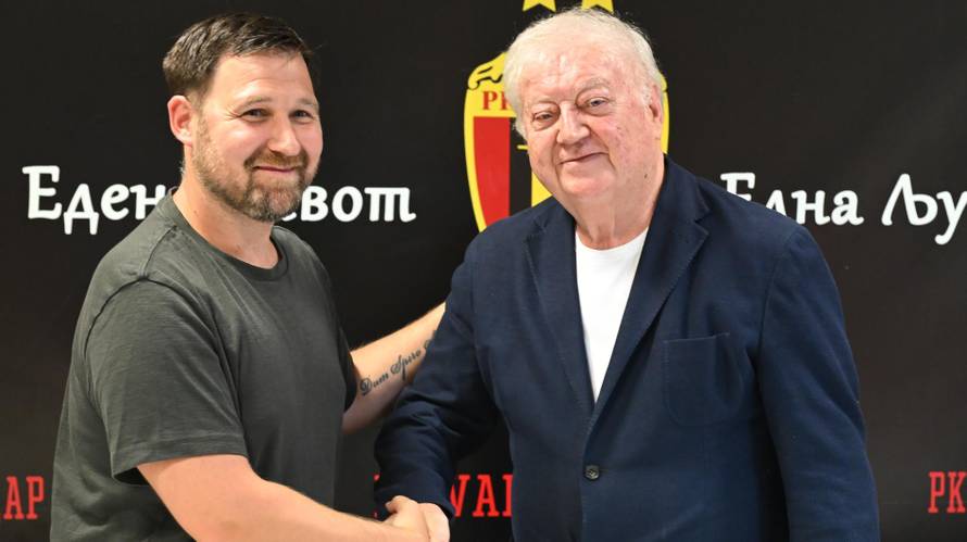 Ivan Ćupić predstavljen za novog trener RK Vardar