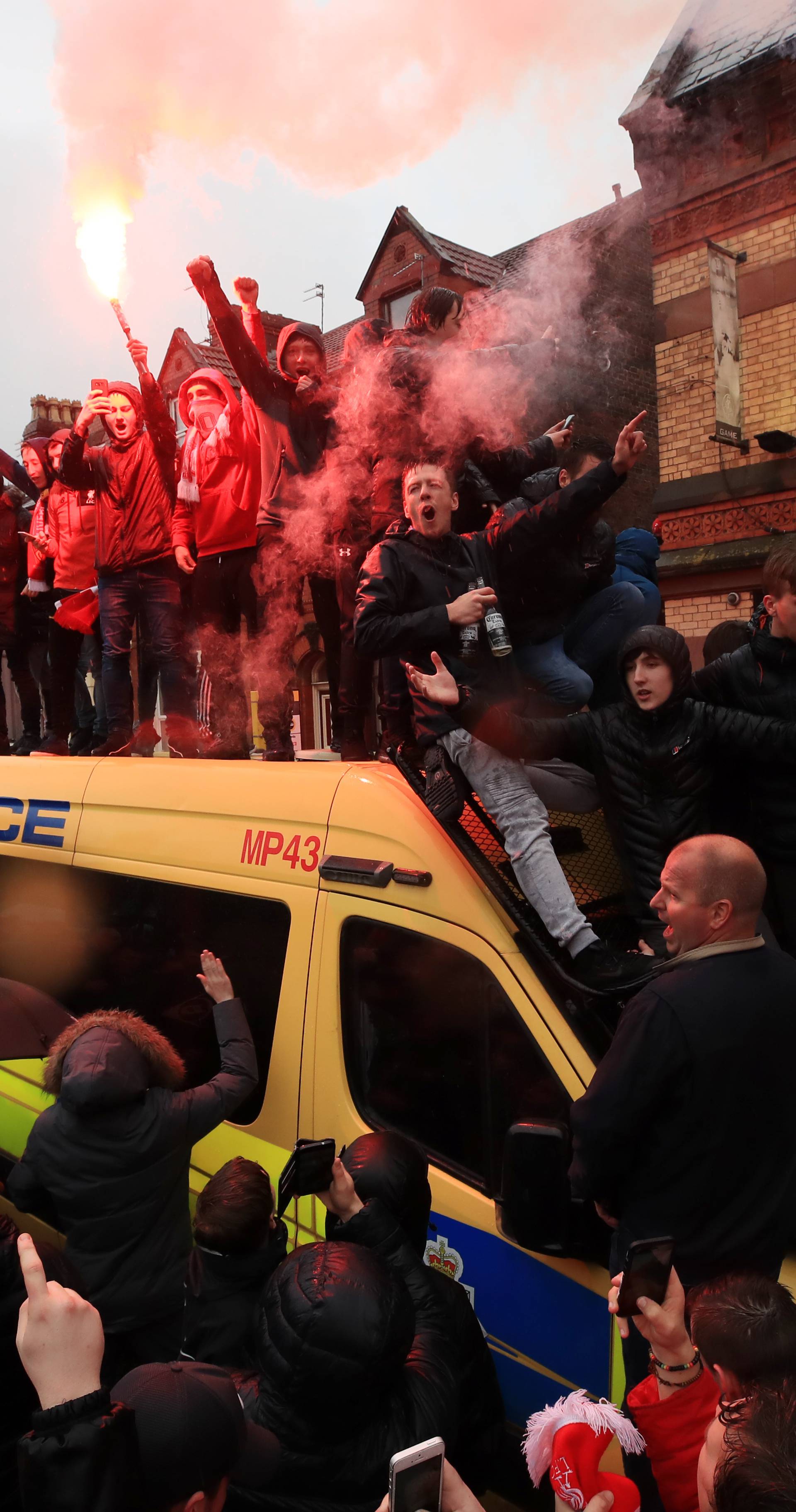 Liverpool v AS Roma - UEFA Champions League - Semi Final - First Leg - Anfield