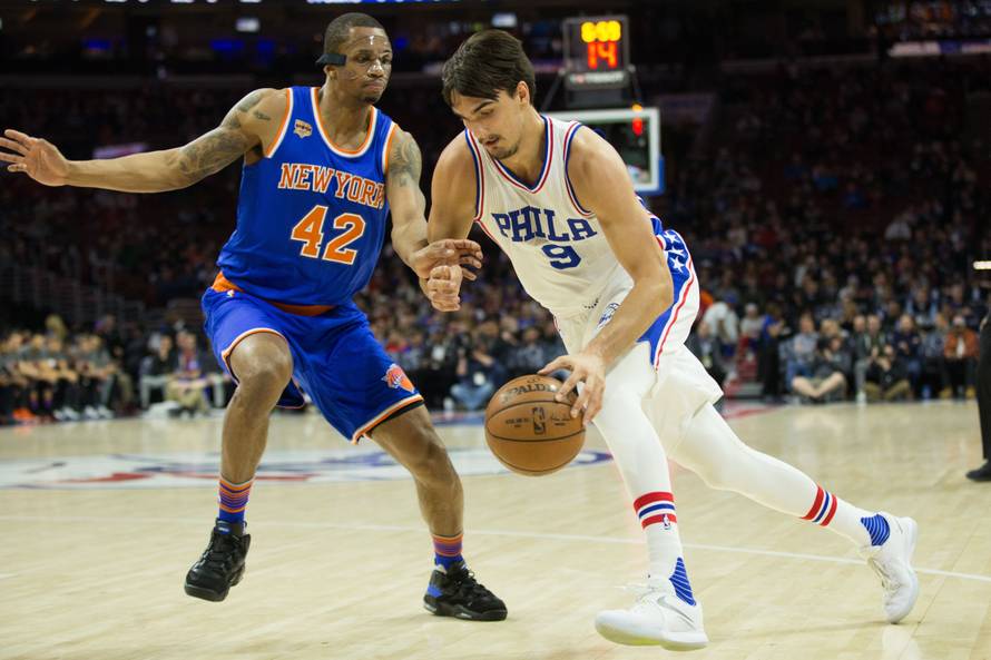 NBA: New York Knicks at Philadelphia 76ers