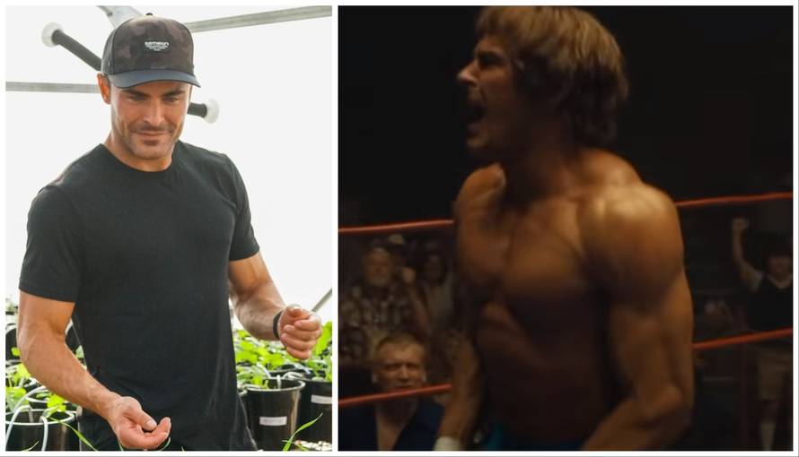 Zac Efron za novu ulogu opasno se nabildao, kolege: 'Kada je trening u pitanju, on je manijak'