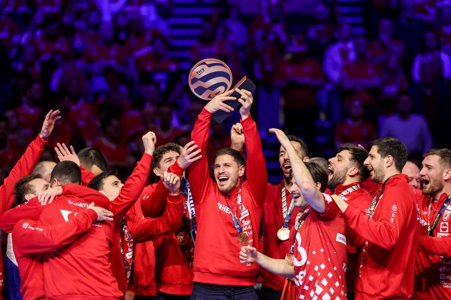 Dodjela medalja hrvatskoj rukometnoj reprezentaciji