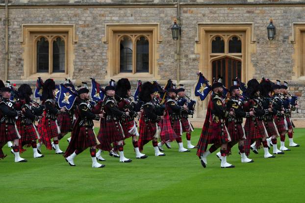 U.S. President Trump makes second state visit to Britain