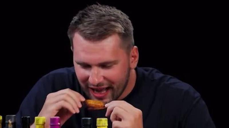 VIDEO Luka Dončić isprobao ljuti umak pa opsovao na hrvatskom