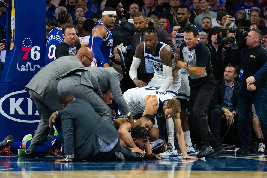 NBA: Minnesota Timberwolves at Philadelphia 76ers