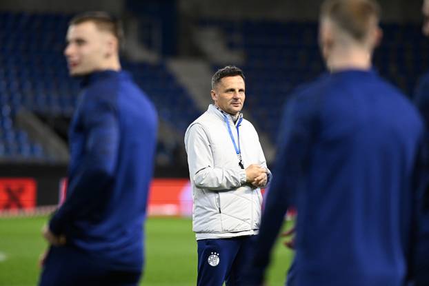 Genk: Nogometaši Dinama odradili trening uoči utakmice protiv Genka