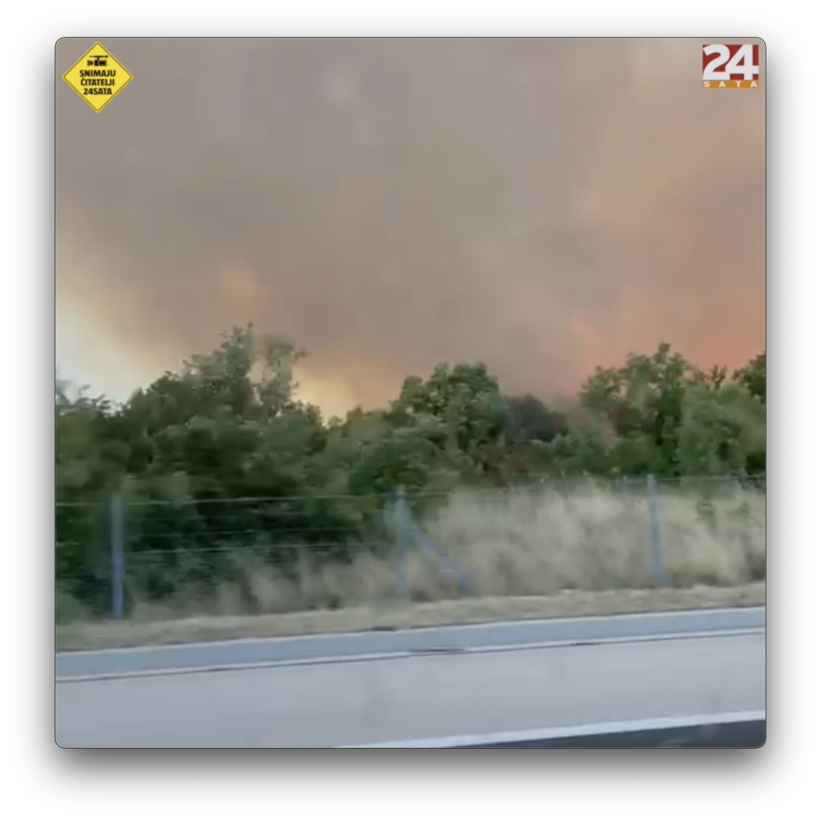 Vatrogasci obranili kuće, požar kod Benkovca još gase. Buknulo zbog puknute gume kamiona?