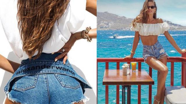Model Izabel Goulart ima ljetne favorite - vruće traper hlačice