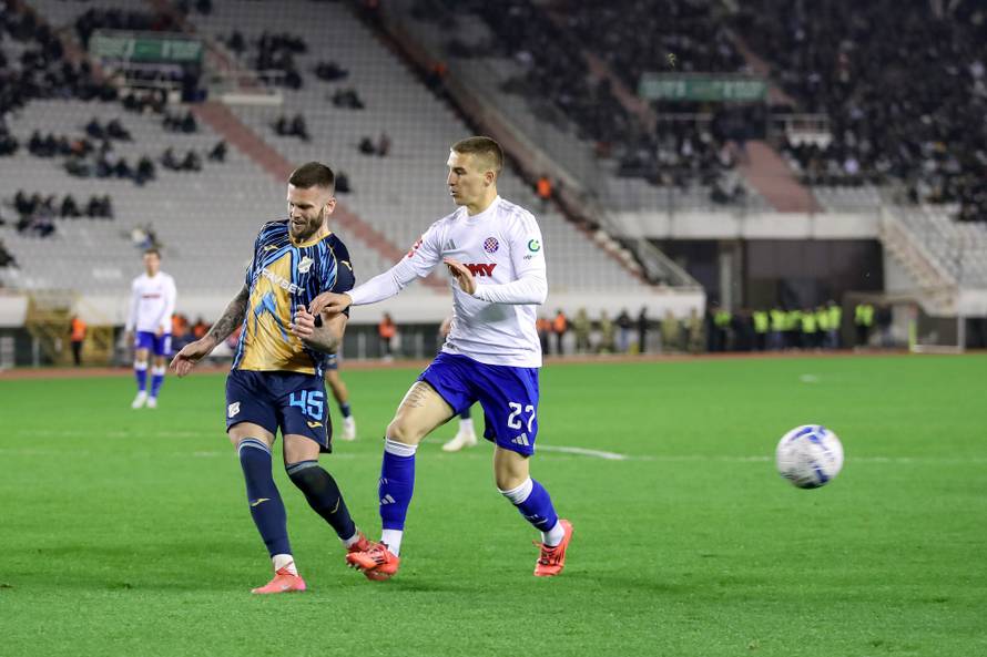 Split: Hajduk i Rijeka sastali se u četvrtfinalu Hrvatskog nogometnog kupa
