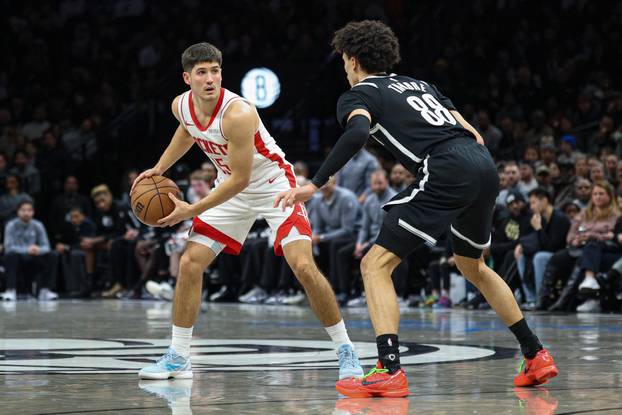 NBA: Houston Rockets at Brooklyn Nets