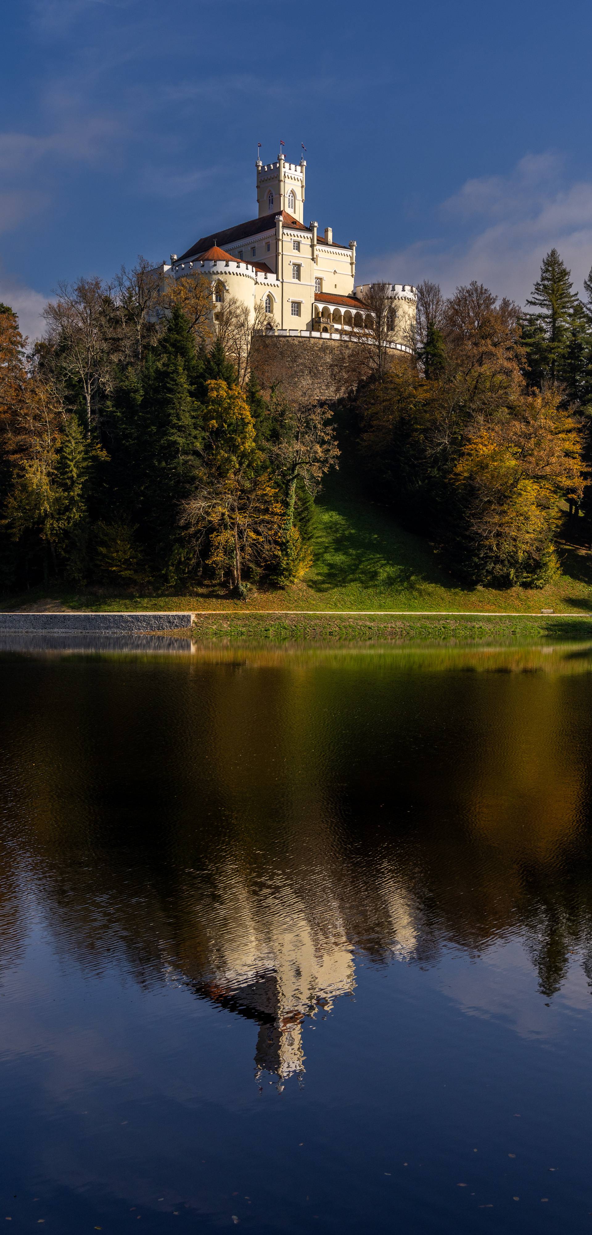 Trakošćansko jezero je nakon dvije i pol godine ponovno napunjeno