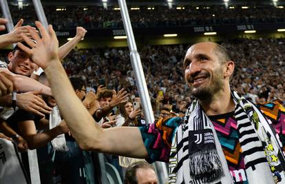 Doviđenja, ikono: Chiellini je nakon 17 godina napustio Juve