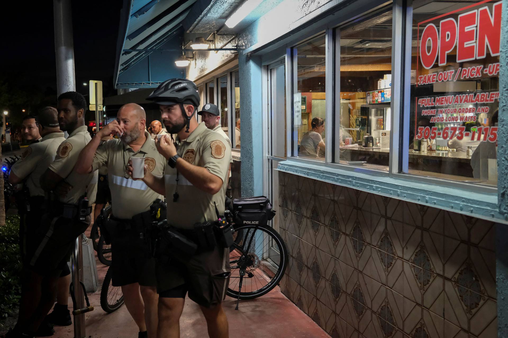 Authorities enforce rules to curb the chaos and violence during spring break in Miami Beach