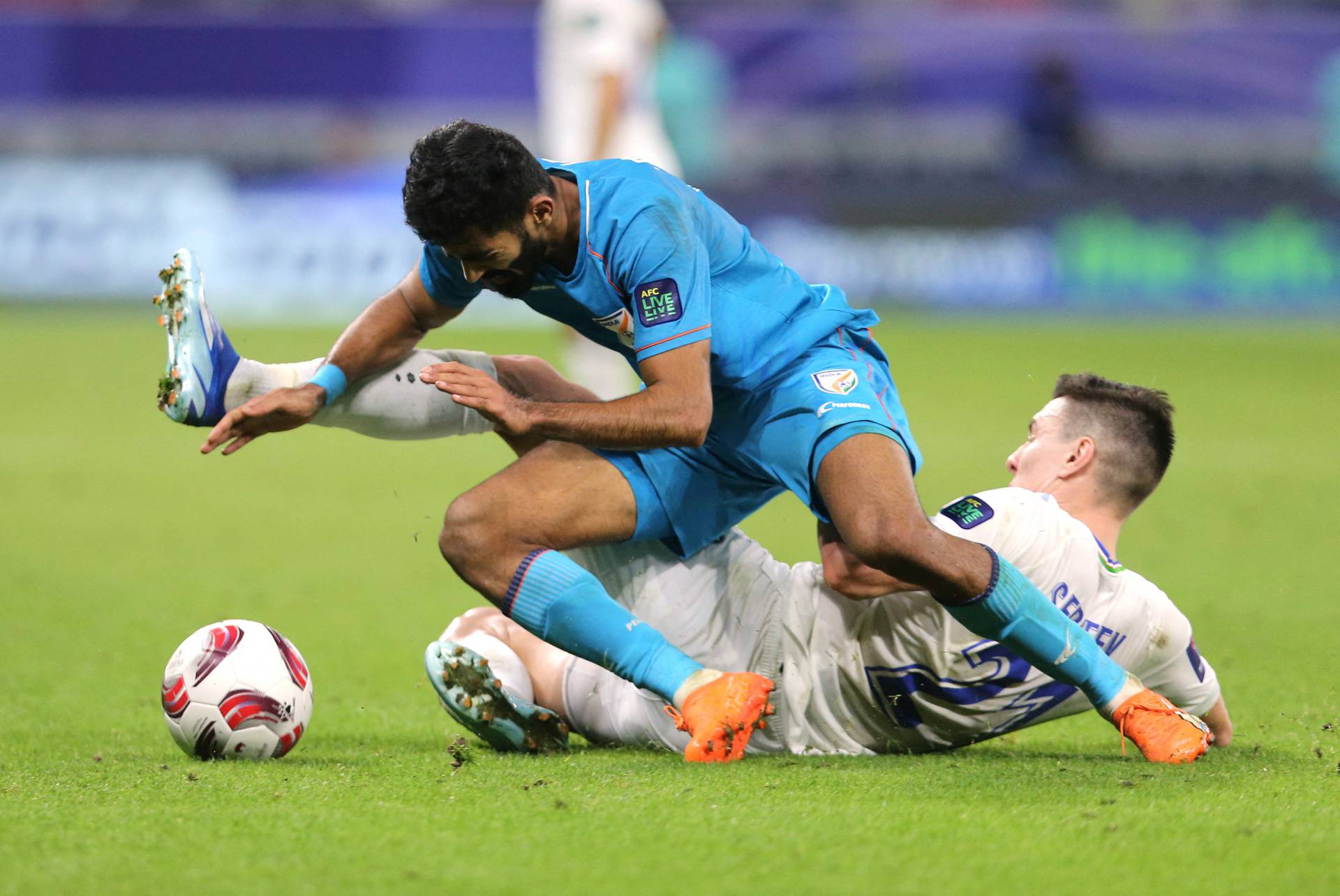 AFC Asian Cup - Group B - India v Uzbekistan