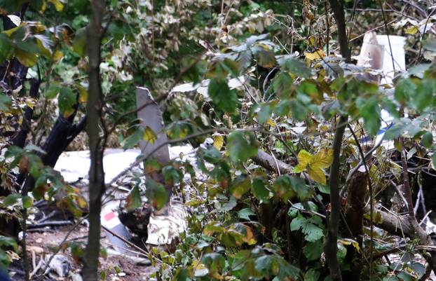 Mjesto pada aviona nalazi se na nepristupačnom šumovitom terenu