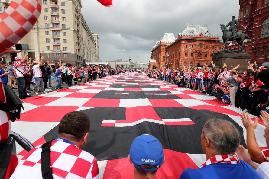 'Crven-bijeli' trg u Moskvi: Za Hrvate navijao i Steven Seagal