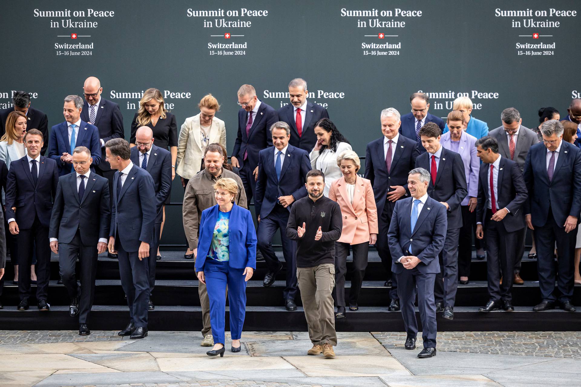 Summit on peace in Ukraine at the Buergenstock Resort in Stansstad near Lucerne