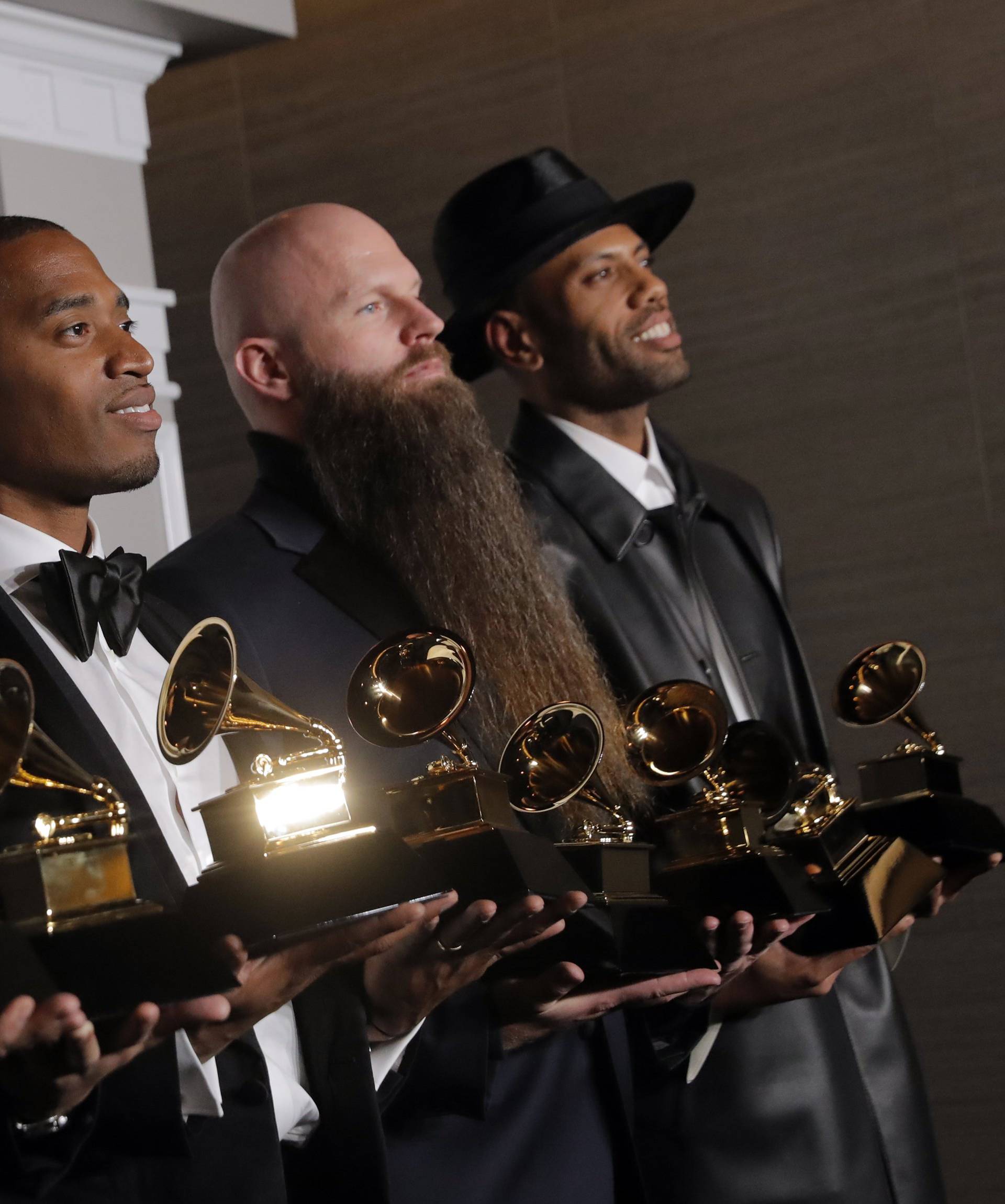 60th Annual Grammy Awards â Photo Room â New York