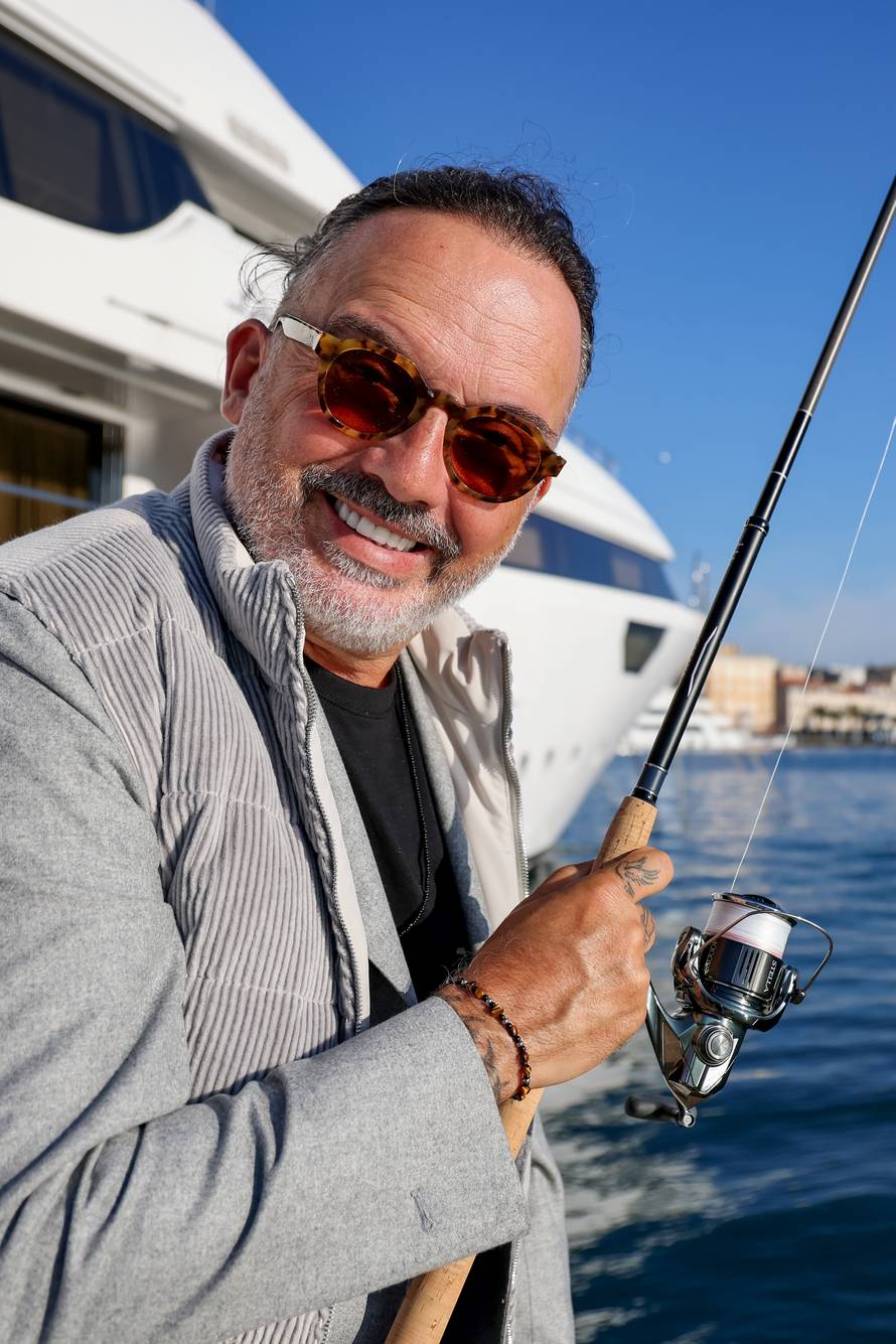 Zadar: Tony Cetinski se opušta uz pecanje