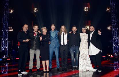 Finalisti showa 'The Voice' su Marin, Mateo, Jure i N. Kraljić
