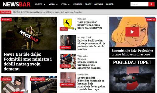 Satirični portal News Bar.hr još od petka pod DDoS napadom