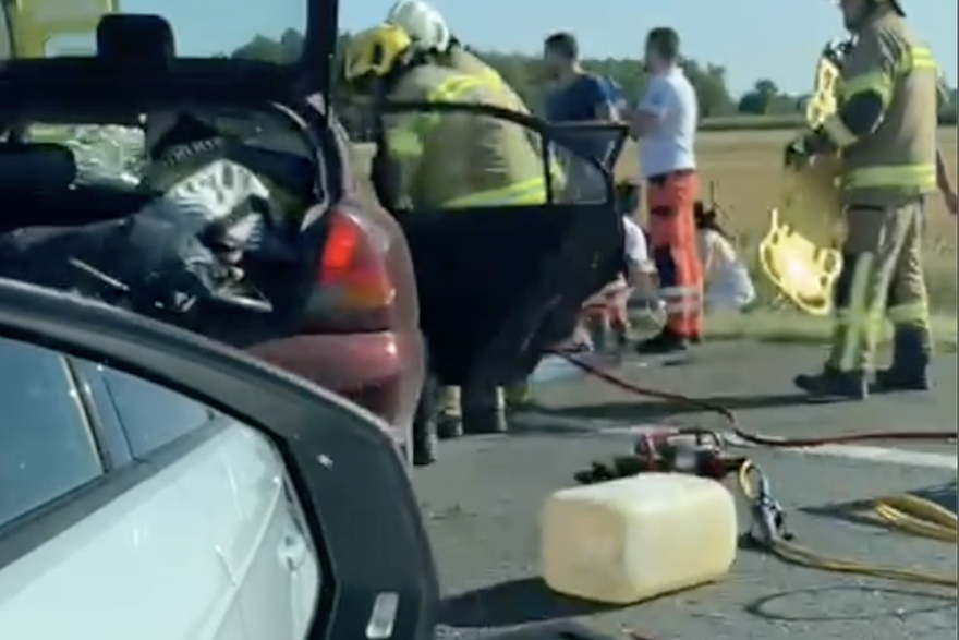 Lančani sudar na autocesti A3 u smjeru Lipovac